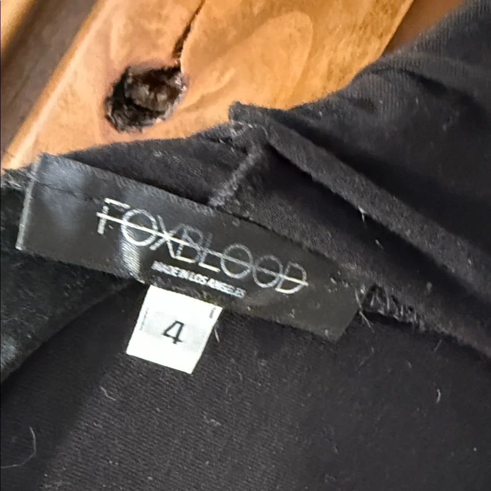 Elegant Black Women's long cardigan - Picture 2 of 4